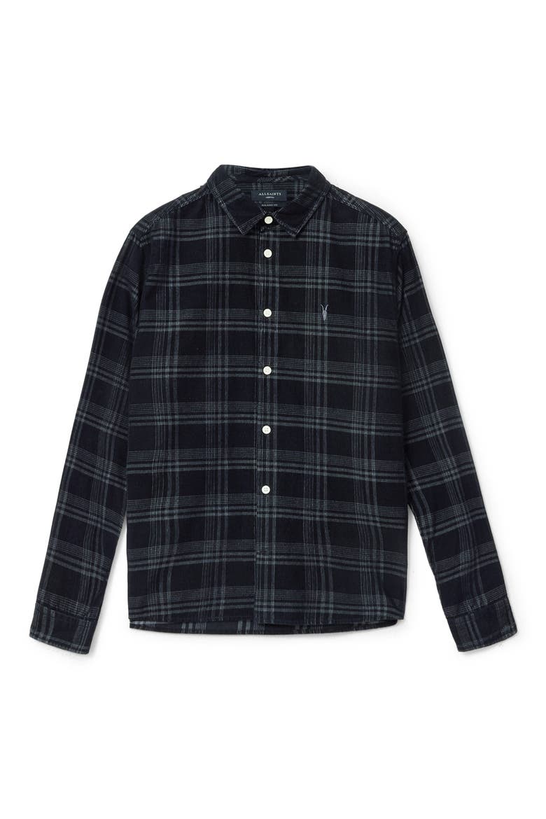 Rockley Corduroy Button-Up Shirt, Alternate, color, SURGE BLACK