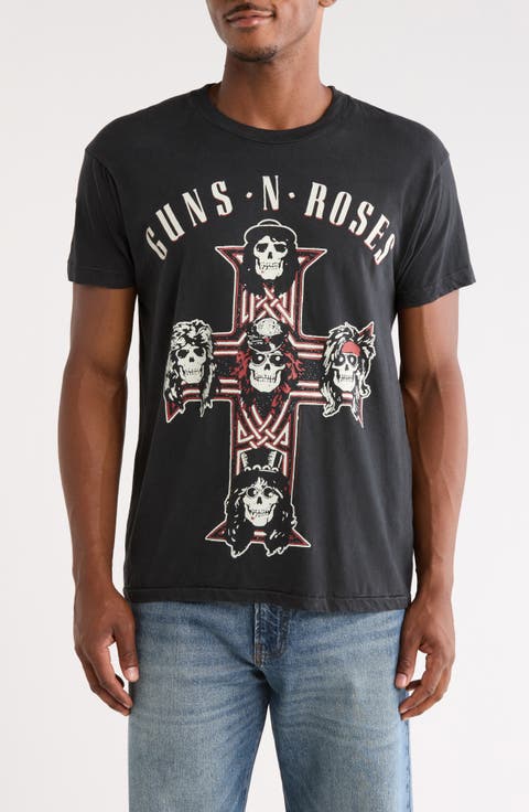 Guns N' Roses Appetite Cotton Graphic T-Shirt