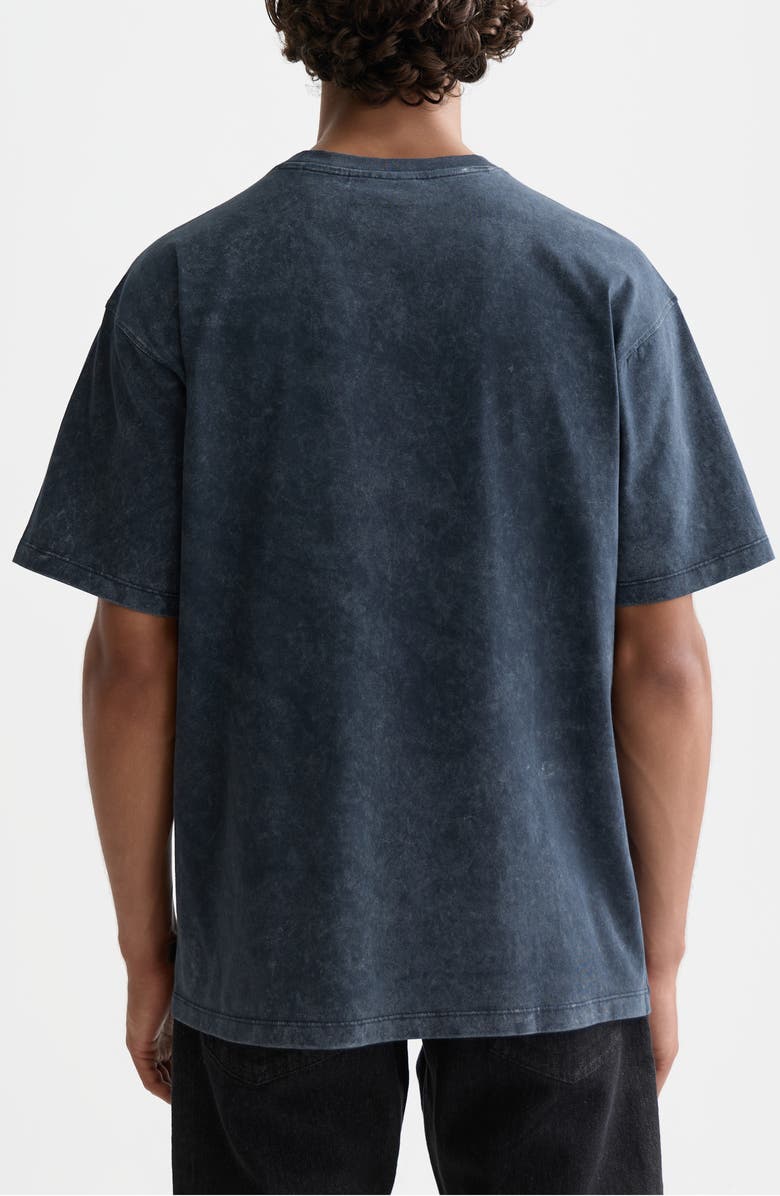 Scotch & Soda Logo Graphic T-Shirt, Alternate, color, Carbon