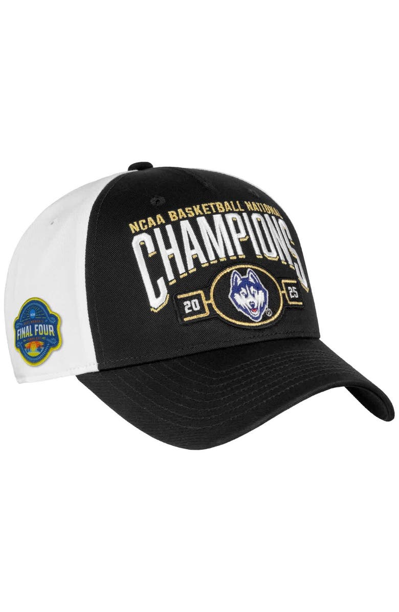 Nike Men's Nike Black UConn Huskies 2025 NCAA Women's Basketball National Champions Locker Room Adjustable Hat, Main, color,