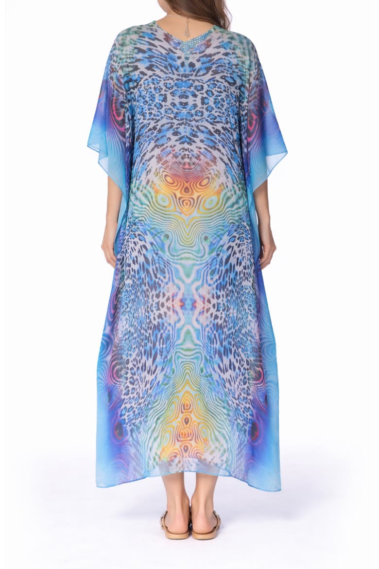 Long Caftan, Alternate, color, BLUE