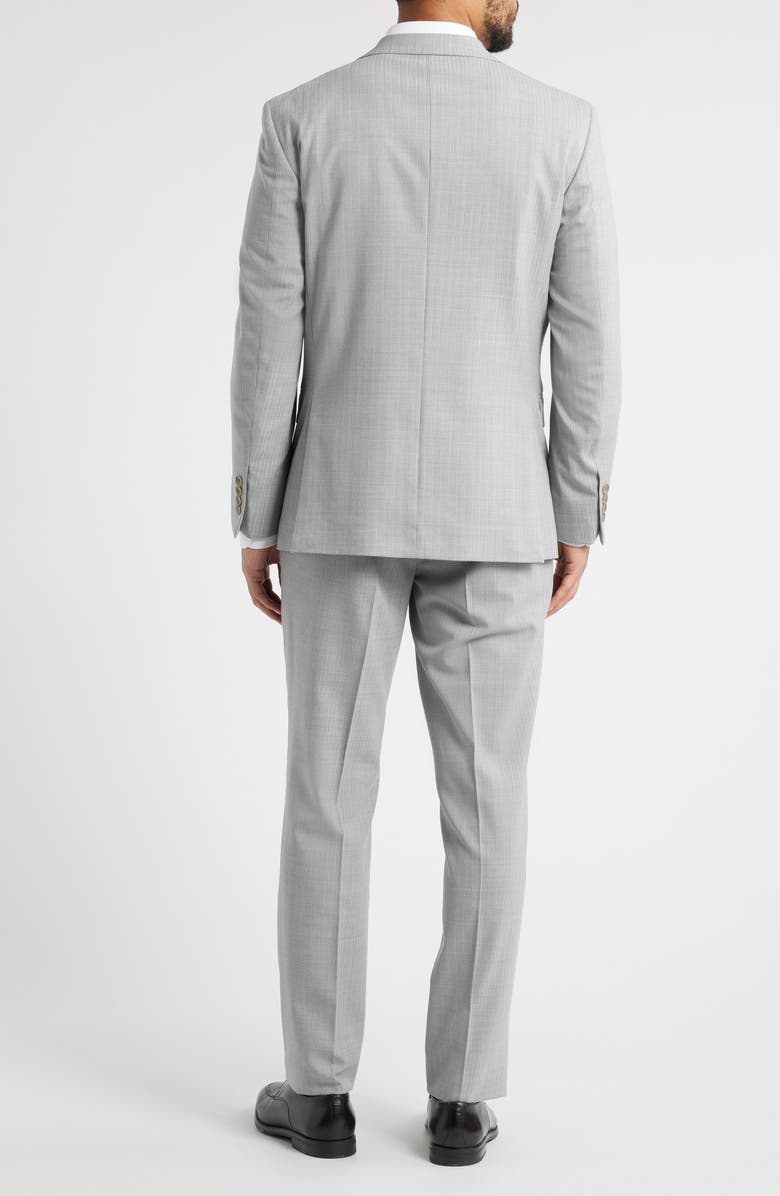 Pinstripe Grey Mélange Suit