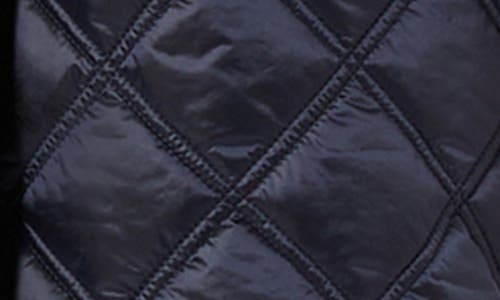 Marina Rinaldi Preston Water Repellent Quilted Coat In Blue