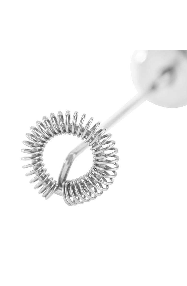 Rosle Stainless Steel Dual Speed Frother with Round Handle, 9-Inch, Alternate, color, 