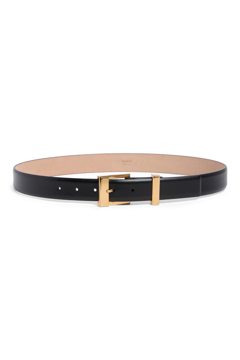 Manhattan Belt, Main, color, BLACK/ GOLD