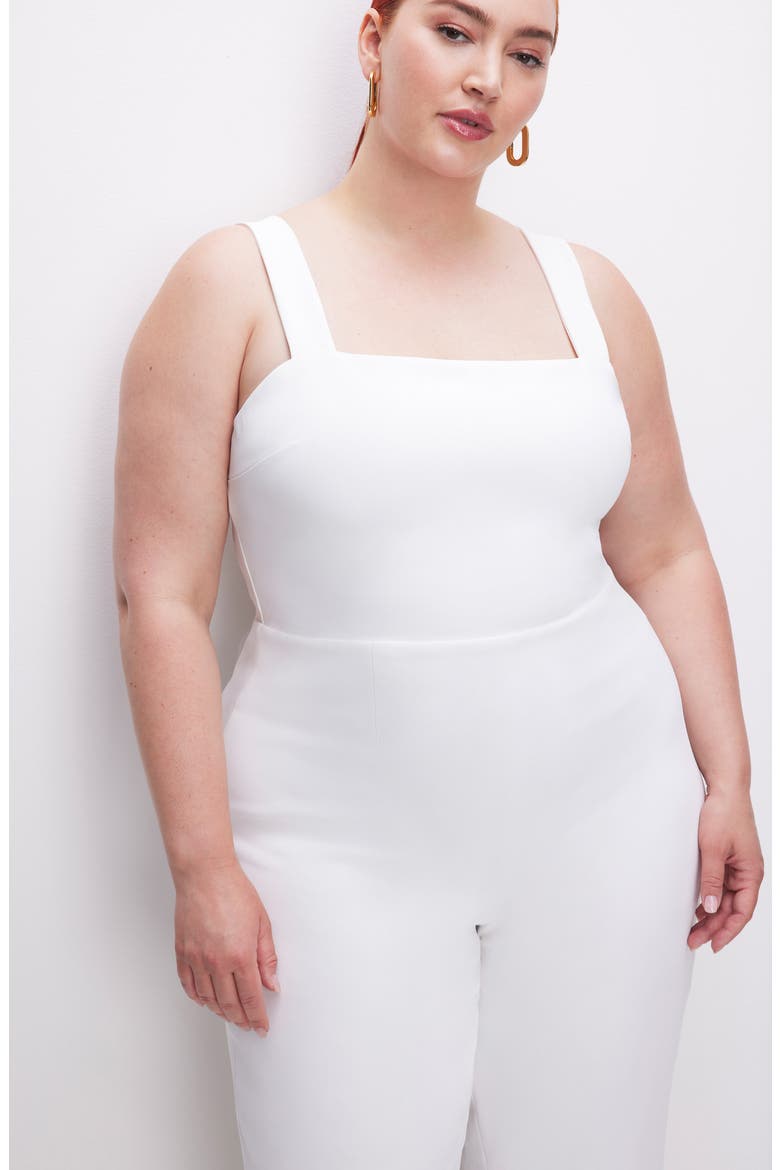 Luxe Column Jumpsuit, Alternate, color, IVORY001