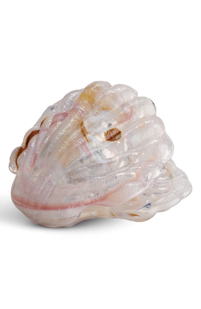 Kosta Boda Glass Shell Decor, Alternate, color, Sand