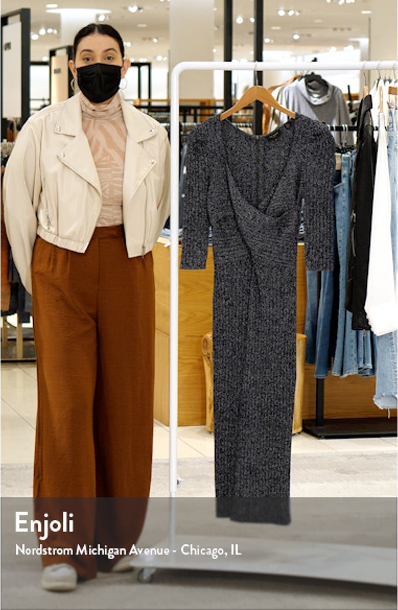 Chelsiy Wool & Cashmere Blend Sweater Dress, sales video thumbnail