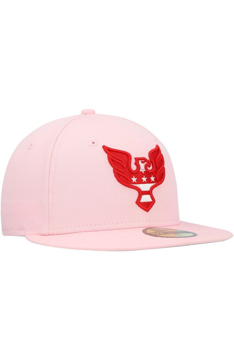 New Era Men's New Era Pink D.C. United Pastel Pack 59FIFTY Fitted Hat, Alternate, color, 