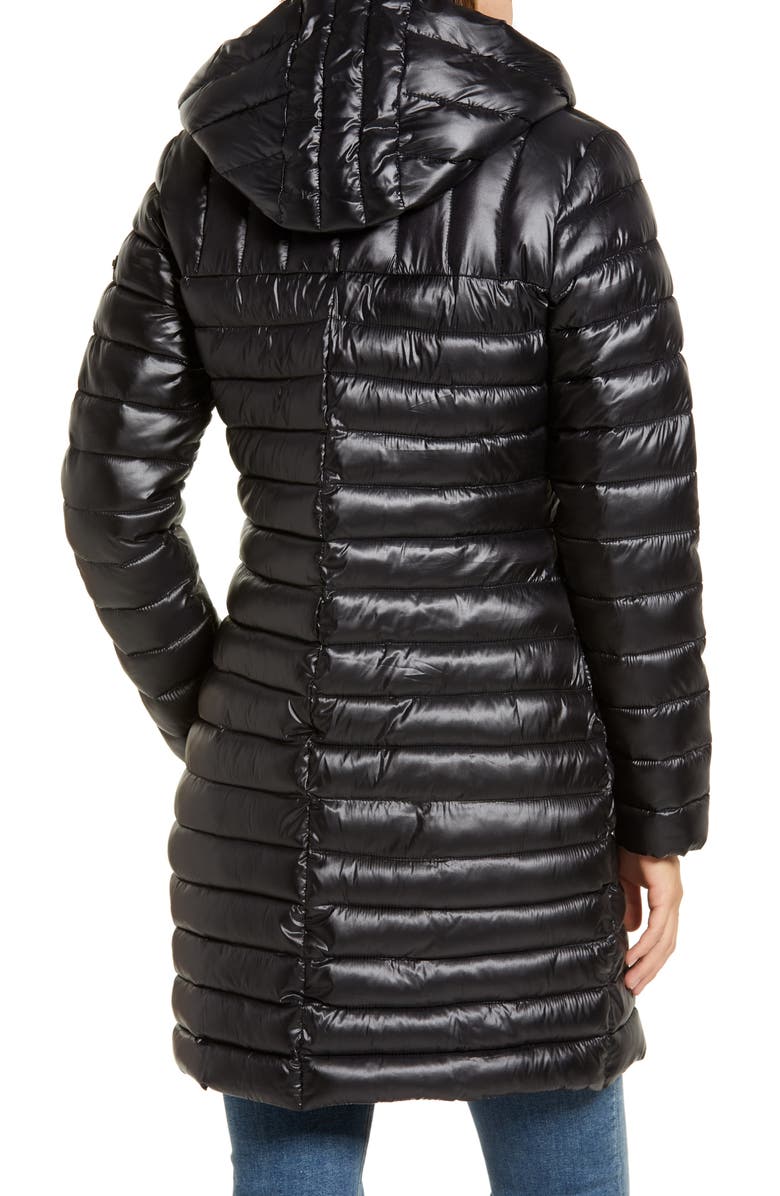 Via Spiga Hooded Packable Puffer Coat, Alternate, color,