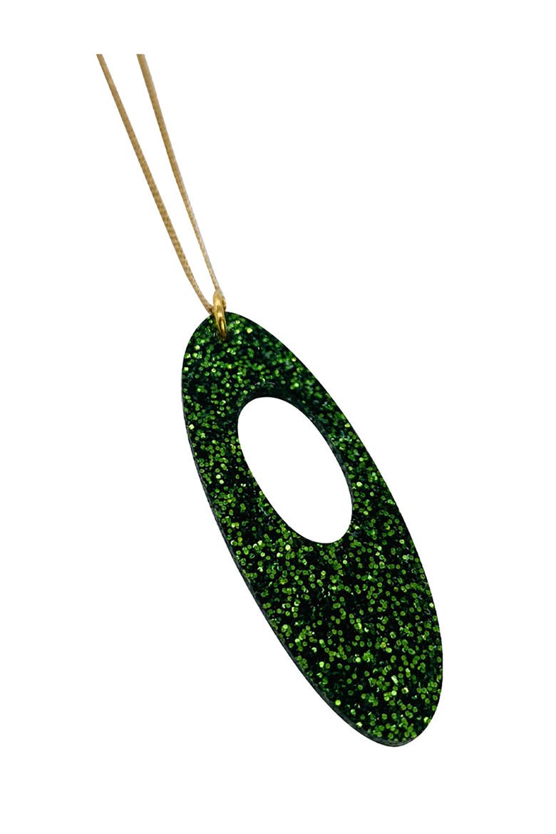 Hepworth Pendant - Forest Green Glitter, Alternate, color, Forest Green Glitter