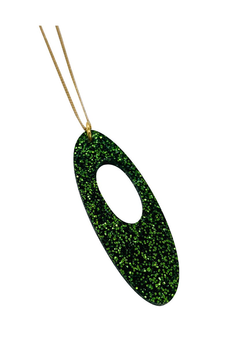 Toolally Hepworth Pendant - Forest Green Glitter, Alternate, color, Forest Green Glitter