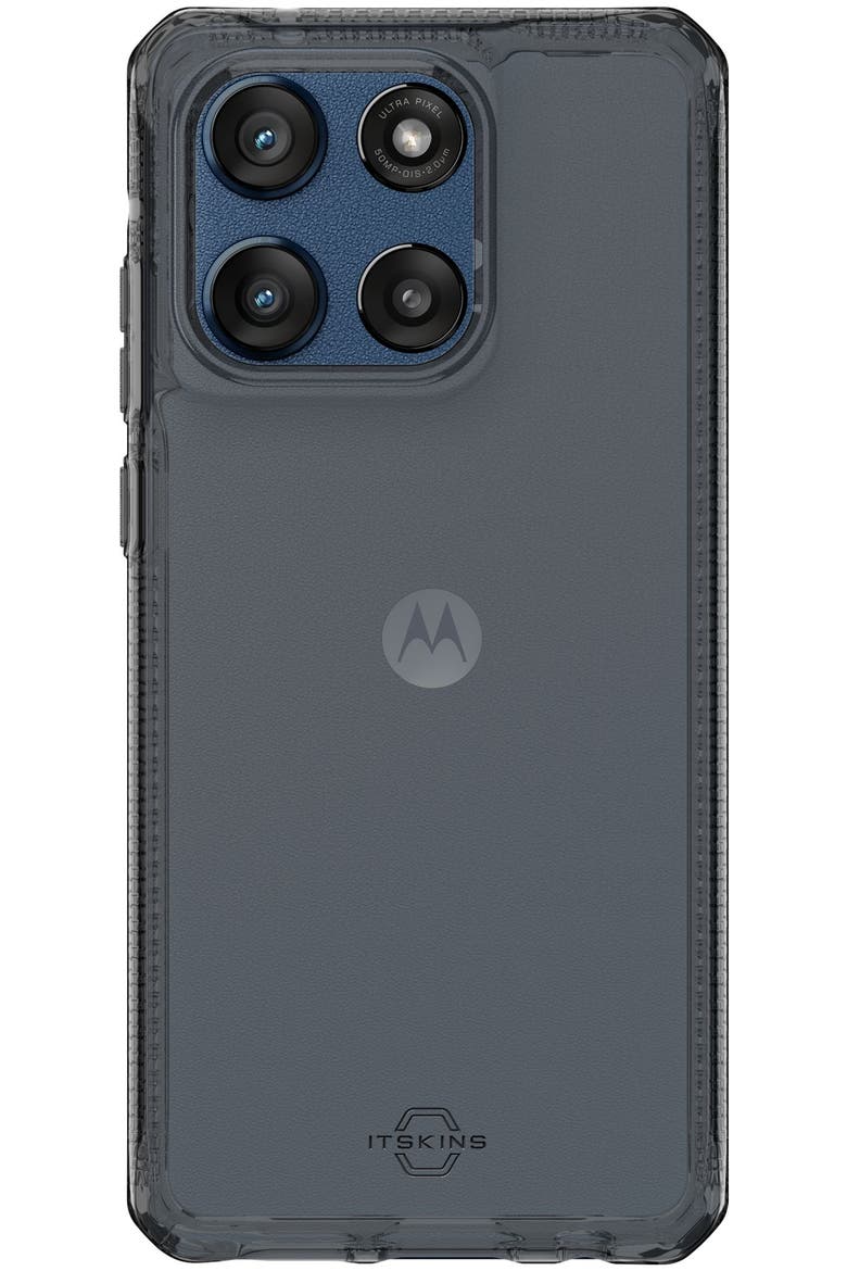 Spectrum_R Clear Case for Motorola Moto G Stylus 5G, Main, color, Black