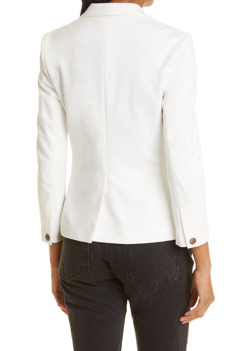 Nancy Knit Blazer, Alternate, color, WHITE