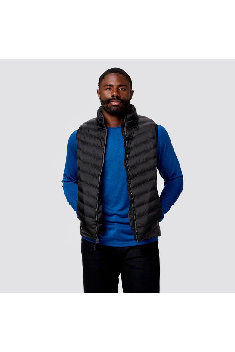 Backcountry Xtera Men's Heated Puffer Vest, Main, color, Black