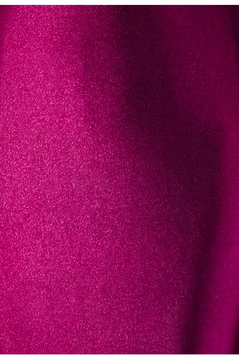 One Shoulder Twist Ruched Mermaid Evening Gown, Alternate, color, Magenta