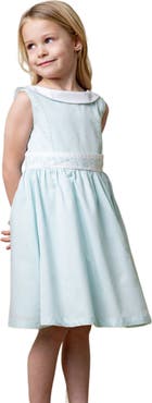 Hope & Henry Girls' Organic Sateen Party Dress, Toddler