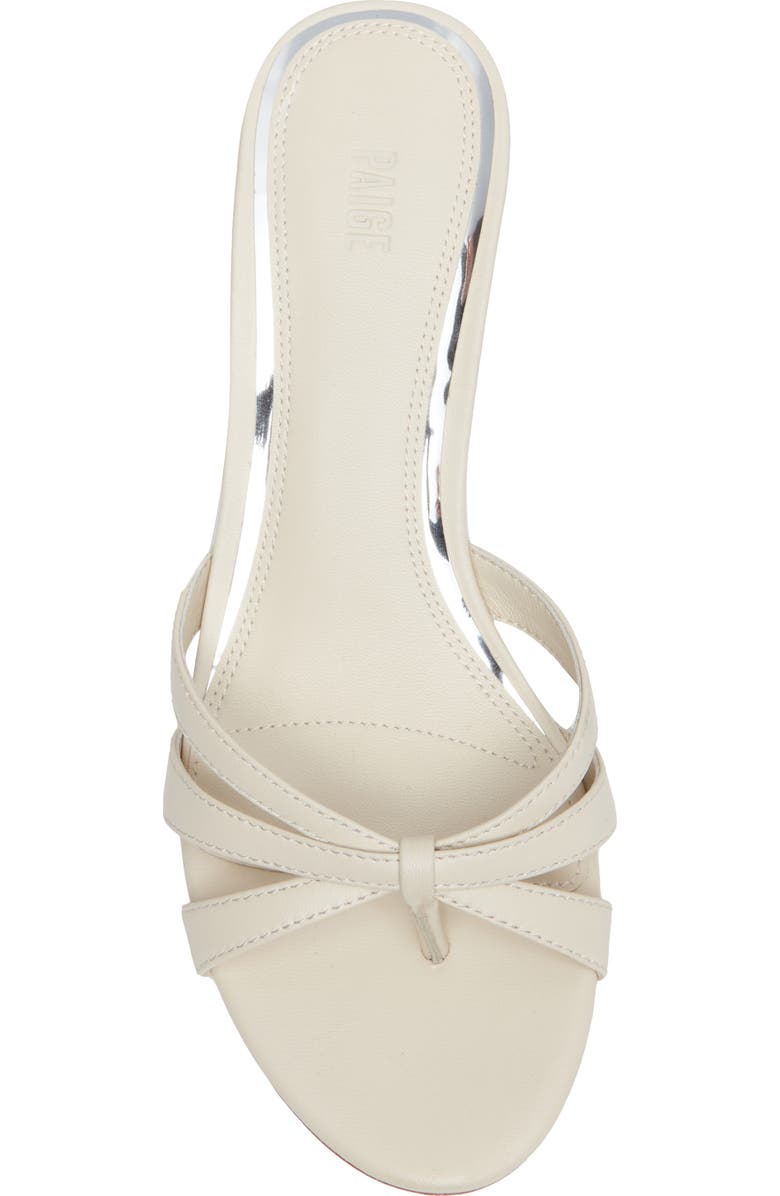 PAIGE Flora Flip Flop, Alternate, color, Bone