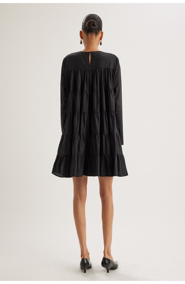 Merlette Soliman Dress, Alternate, color, Black