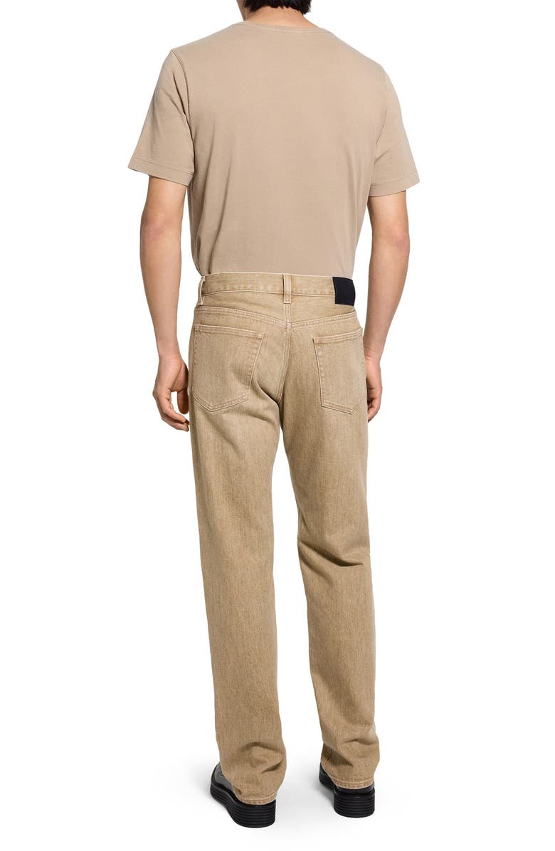 Theory Standard Straight Leg Jeans, Alternate, color, Washed Brown