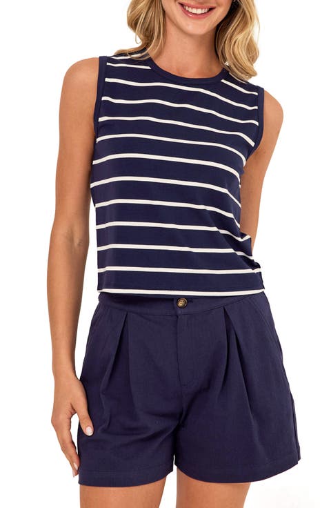 Emilia Stripe Caribbean Tank