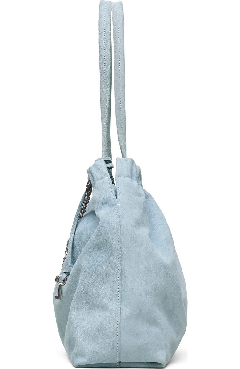 Marc Jacobs The Cristina Suede Tote, Alternate, color, Blue Mist
