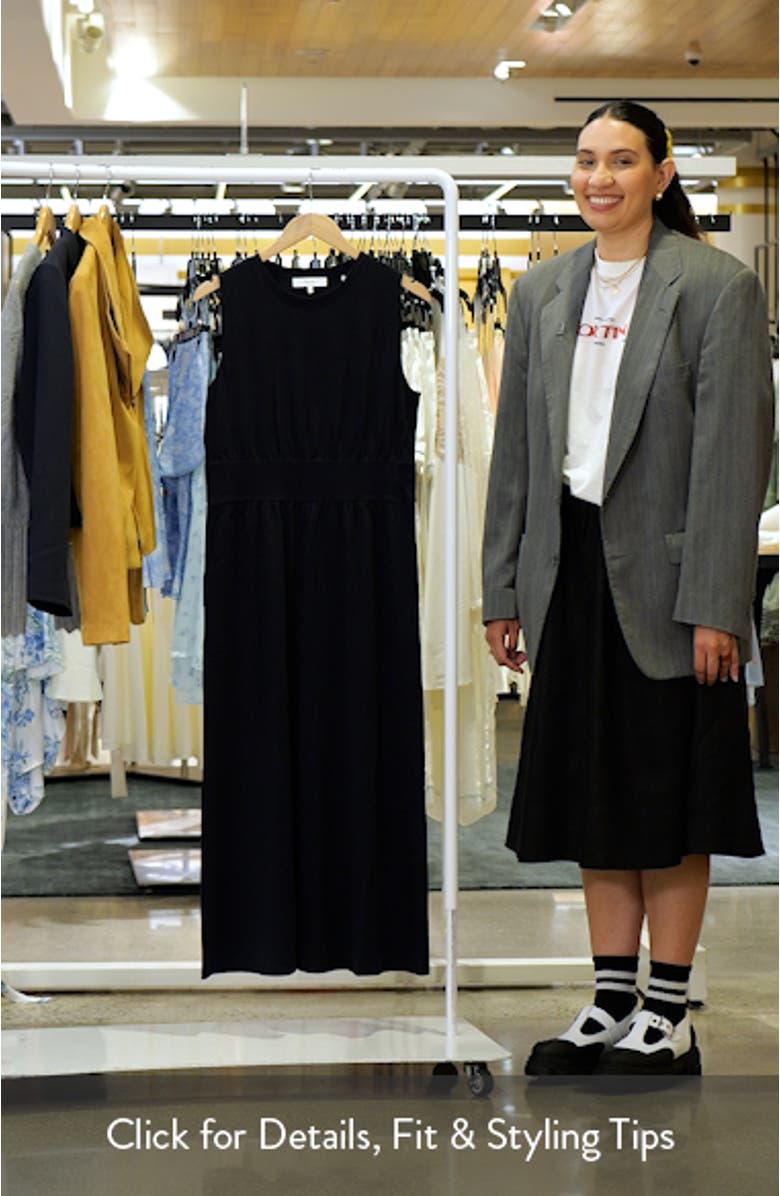 The Banded Organic Cotton Jersey Dress