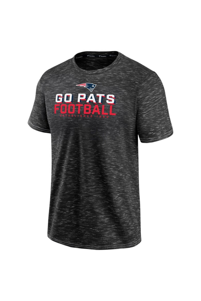 Men's Fanatics Branded Charcoal New England Patriots Component T-Shirt, Alternate, color, Charcoal