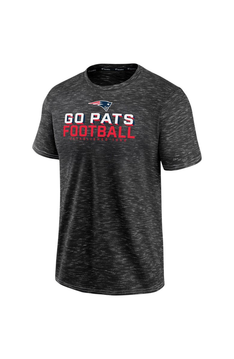 FANATICS Men's Fanatics Branded Charcoal New England Patriots Component T-Shirt, Alternate, color, Charcoal