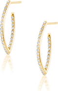 Sheryl Lowe Diamond Baby Marquis Earring