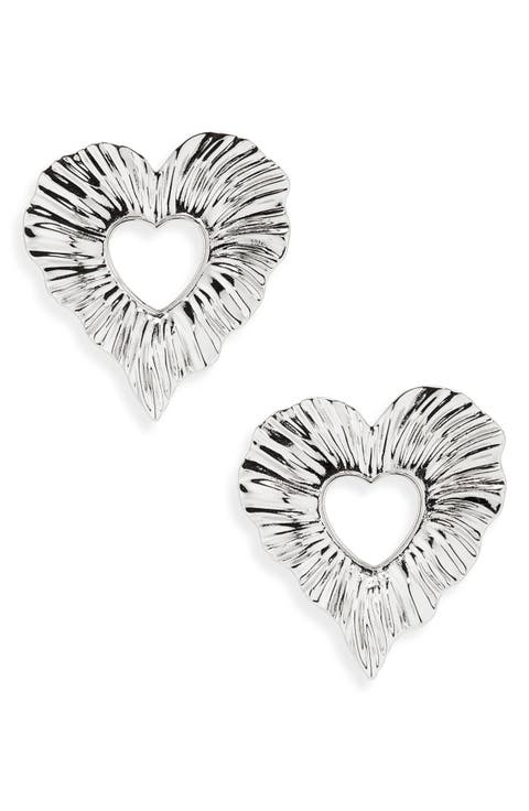 Amour Heart Drop Earrings
