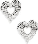 MIRANDA FRYE Amour Heart Drop Earrings
