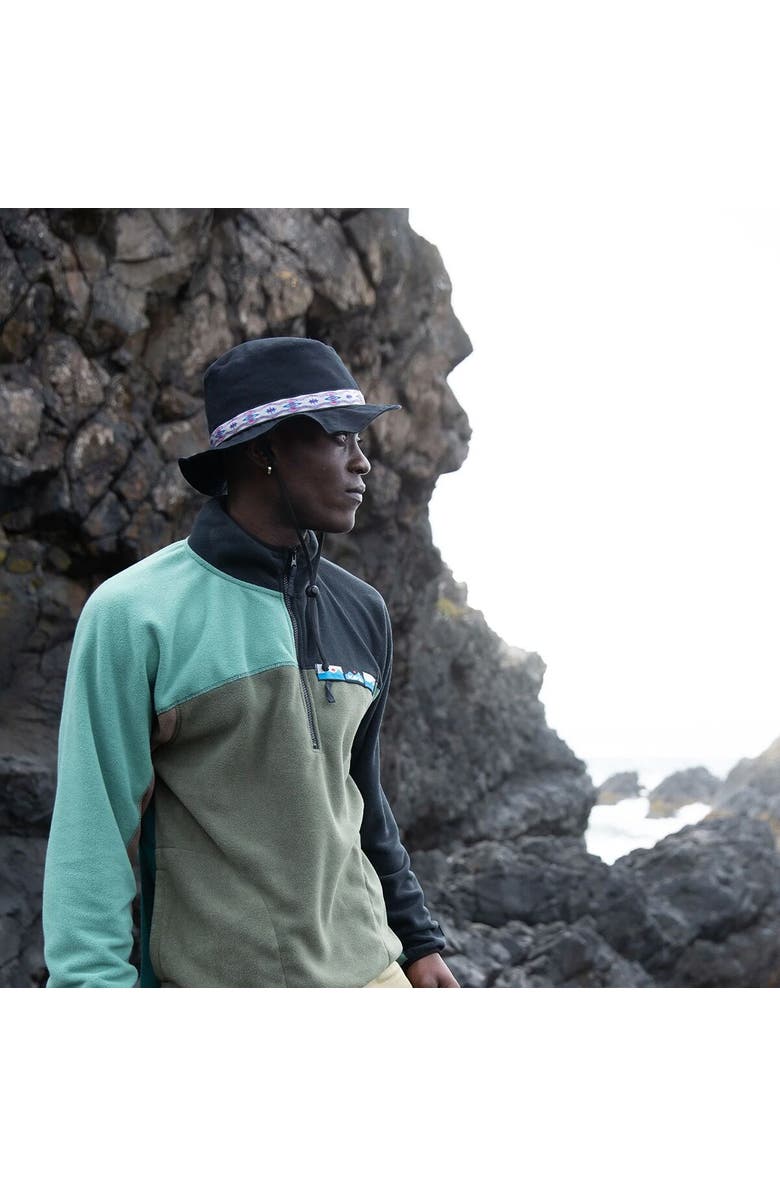 KAVU Organic Strap Bucket Hat, Alternate, color, Jet Black