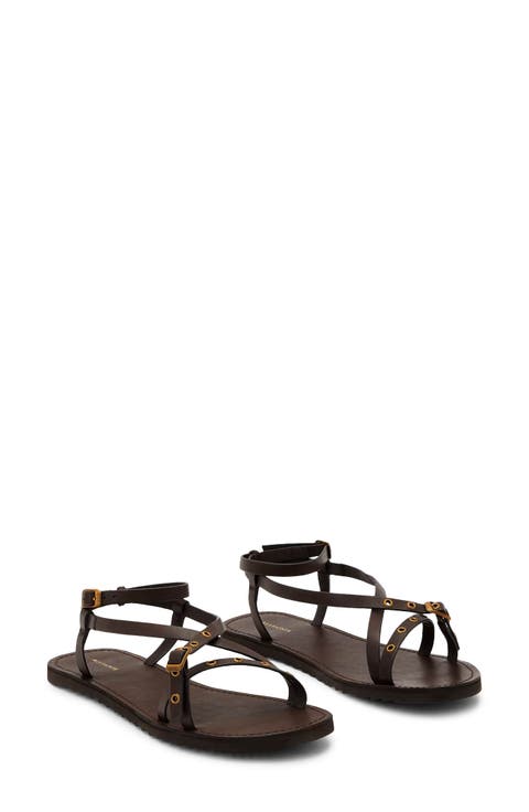 Tyla Eyelet Ankle Strap Sandal (Women)