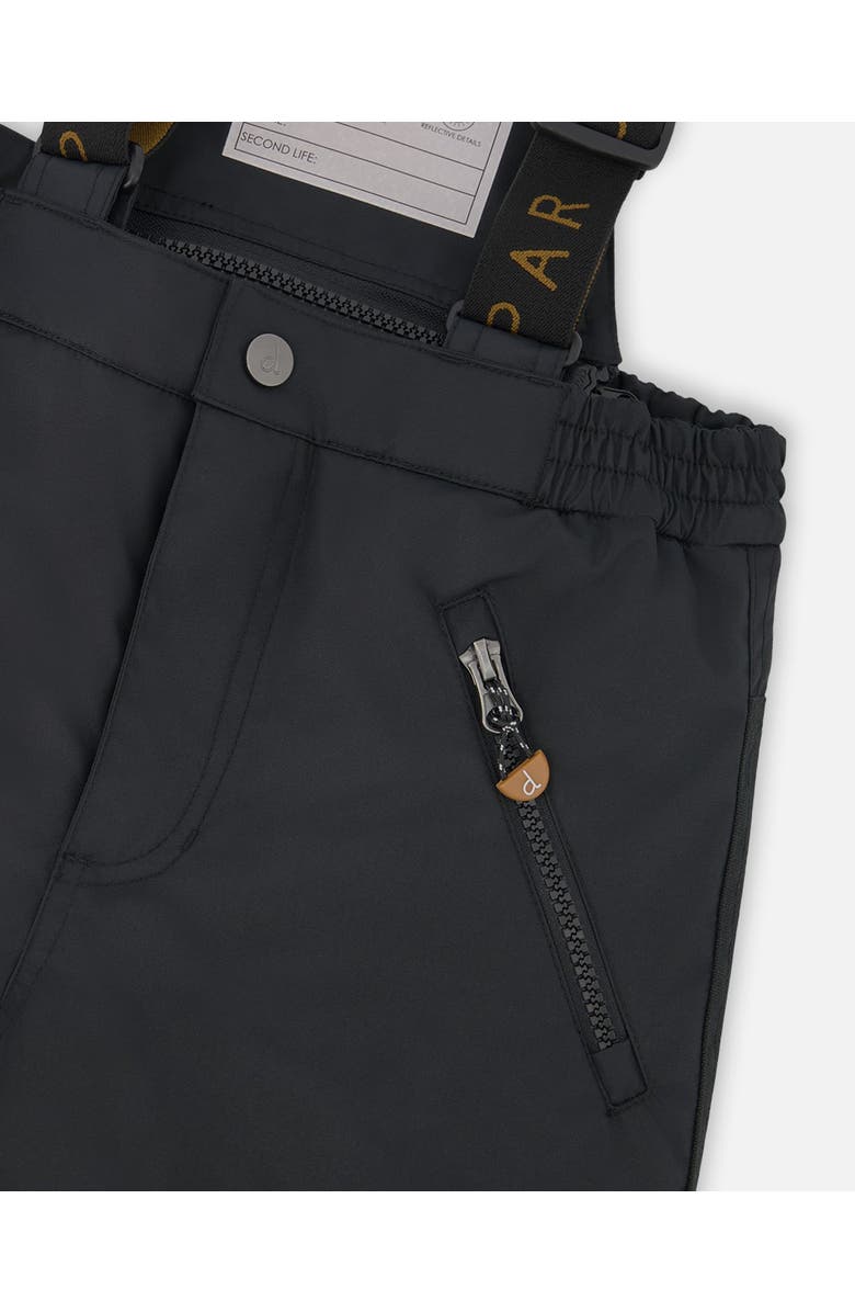 Deux par Deux Boy Two-Piece Play Snowsuit, Alternate, color, Black