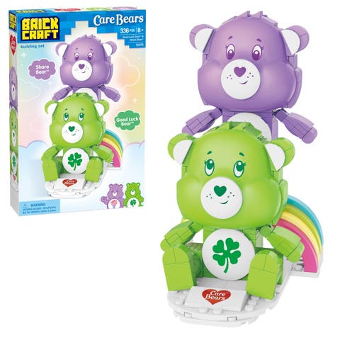 Care Bears Good Luck Bear & Share Bear Building Set