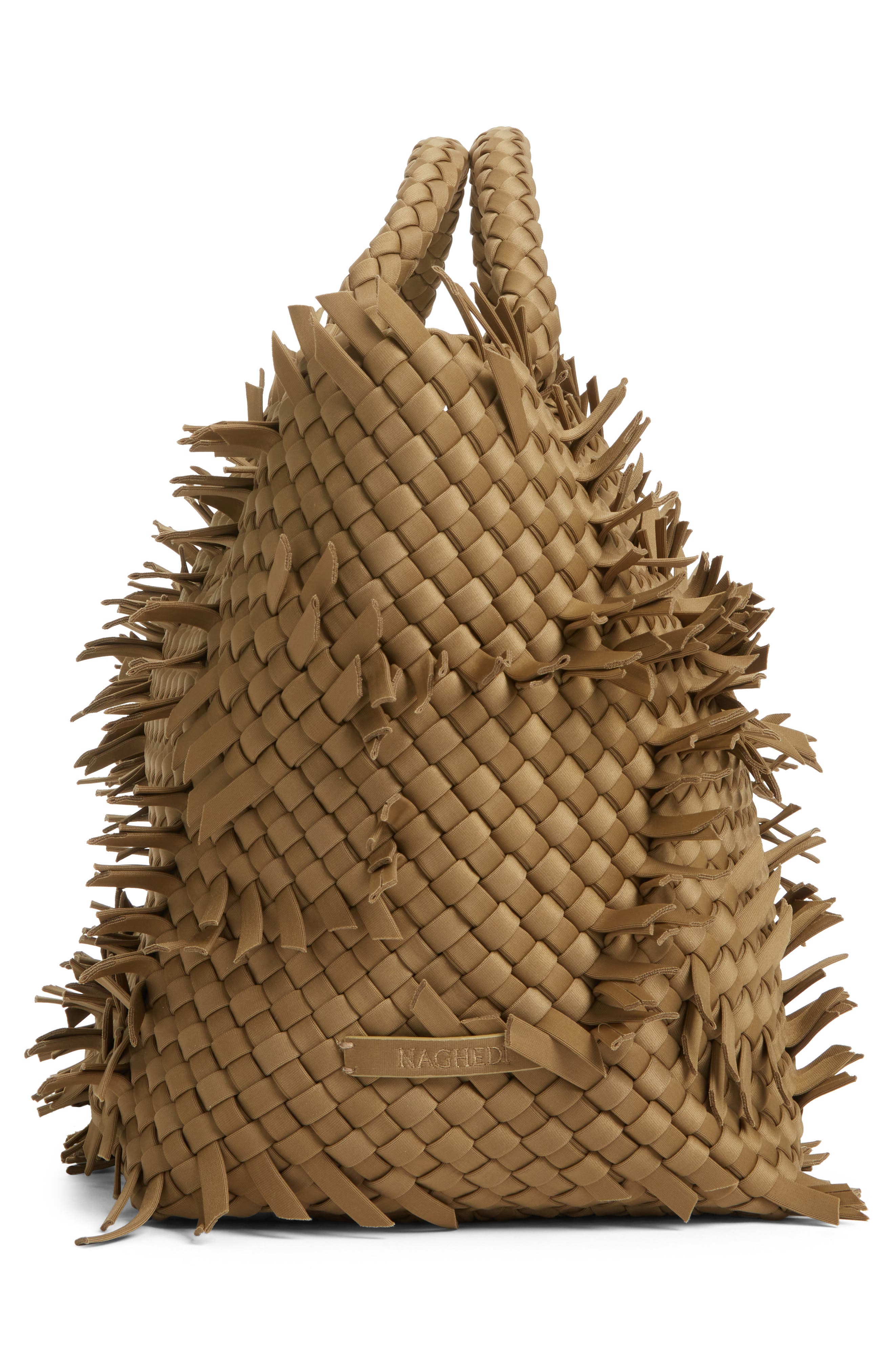 St. Barths Medium Fray Tote, Alternate, color, GREEN TEA