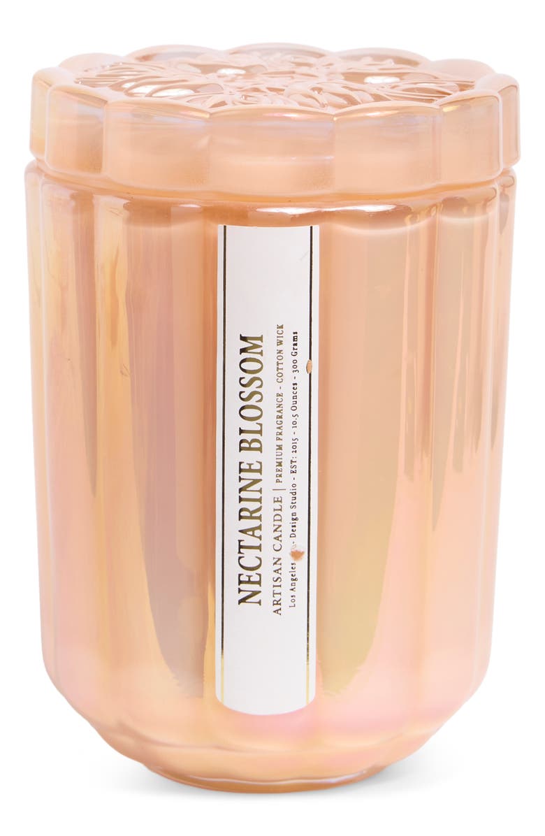 PORTOFINO CANDLES Nectarine Blossom Jar Candle, Main, color, Nectarine Blossom