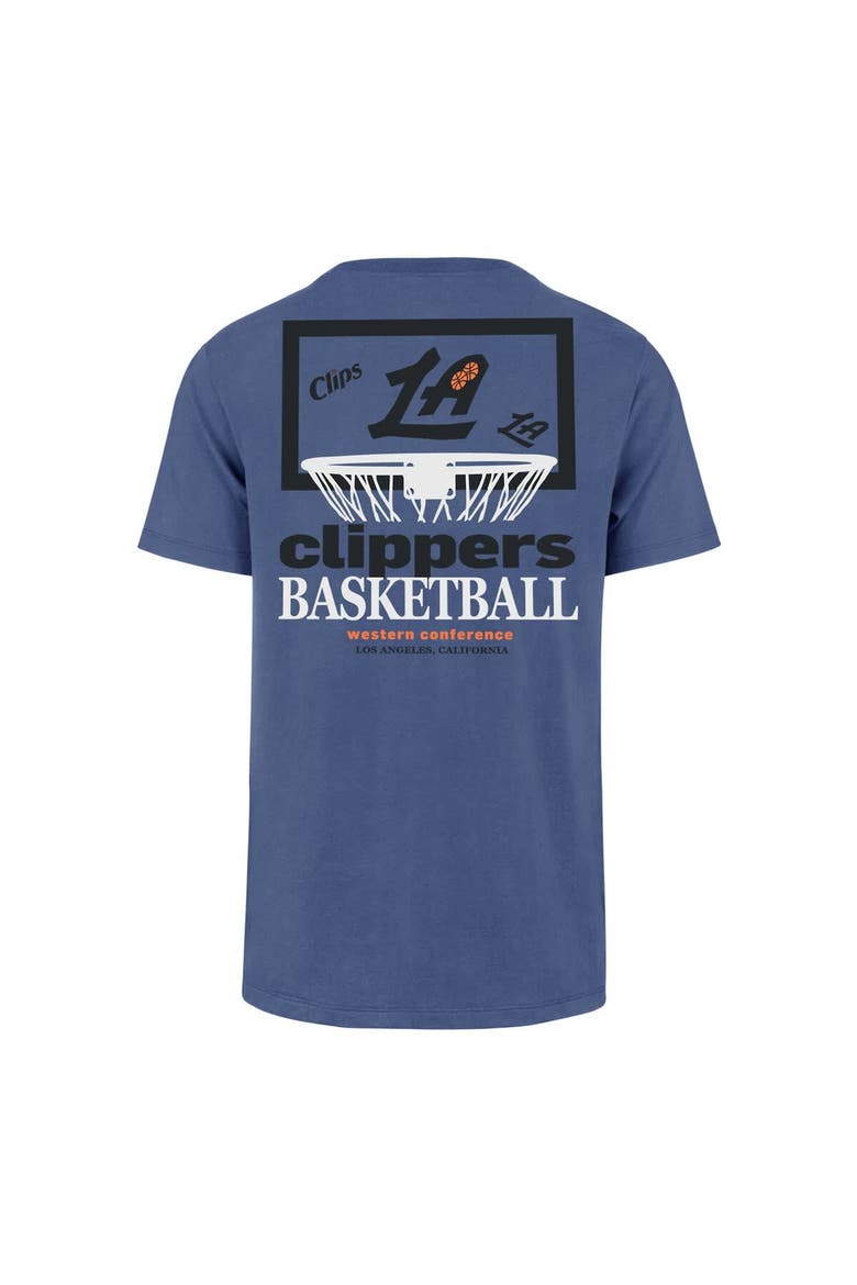 Men's '47  Blue LA Clippers City Edition Backboard T-Shirt, Alternate, color, Blue