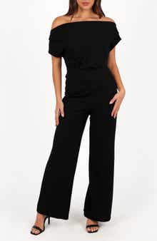 Petal & Pup Erina Off the Shoulder Jumpsuit