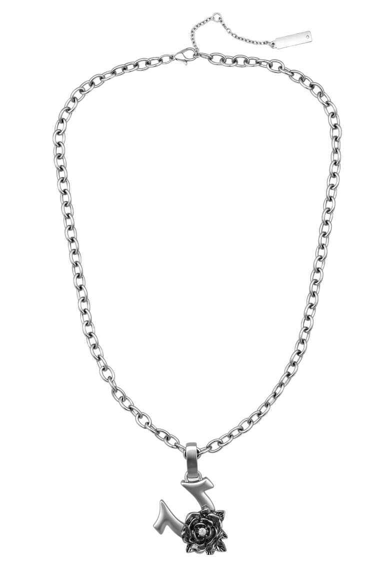 Necklace, Alternate, color, Silver