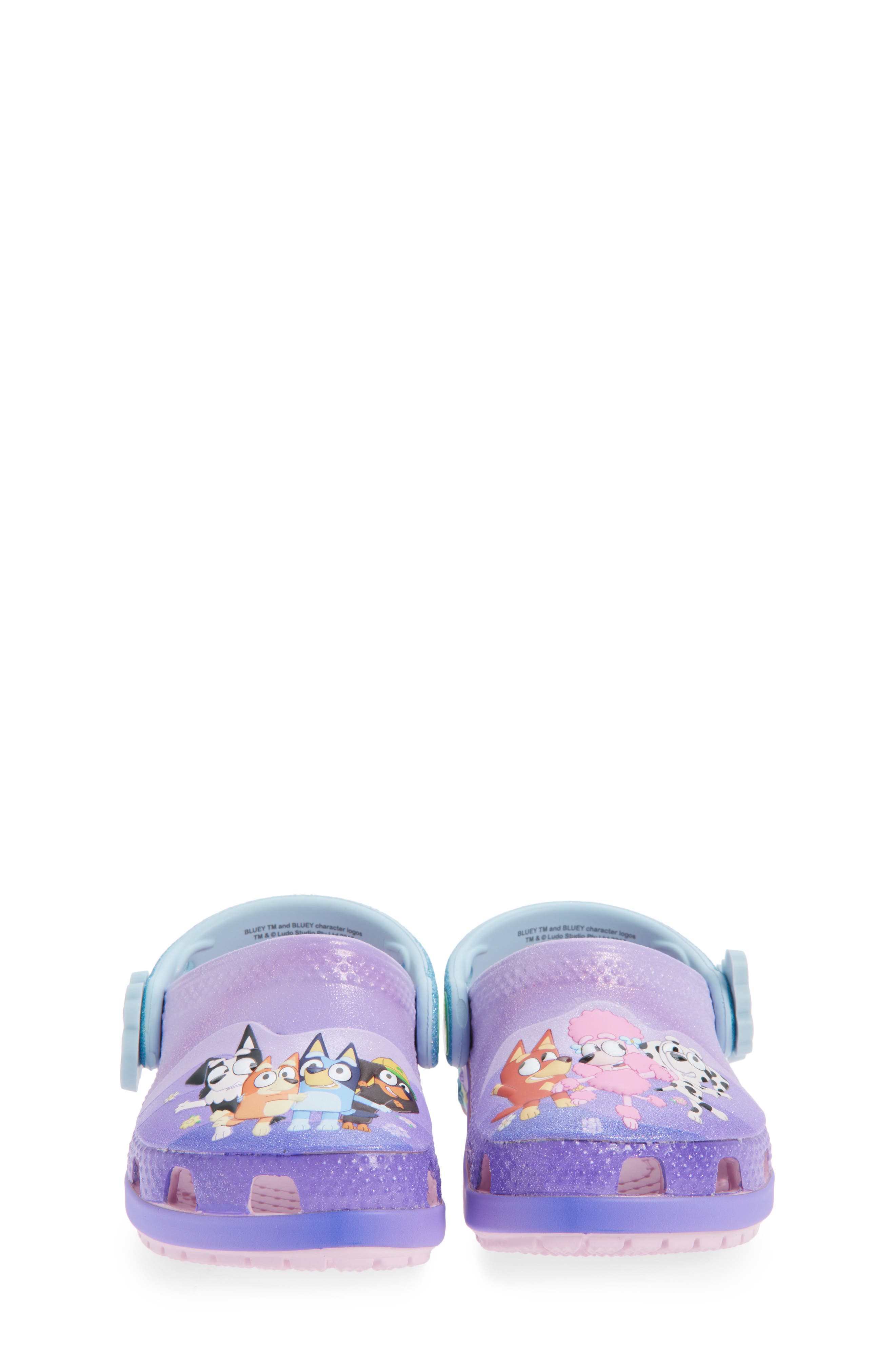 Kids' Bluey Classic Clog, Alternate, color, MULTI PINK/PURPLE