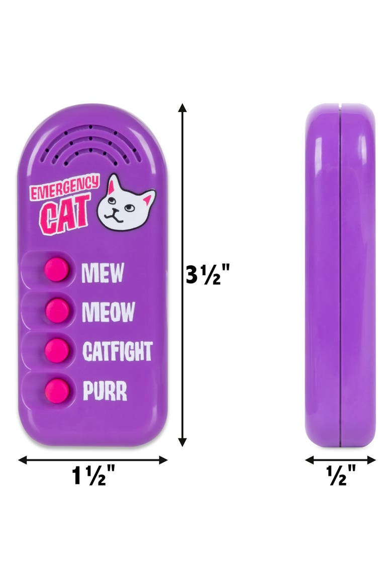 Emergency Cat Novelty Toy, Alternate, color, Multicolored