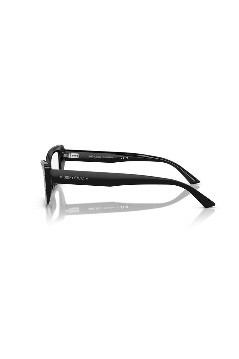 51mm Cat Eye optical glasses, Alternate, color, Black