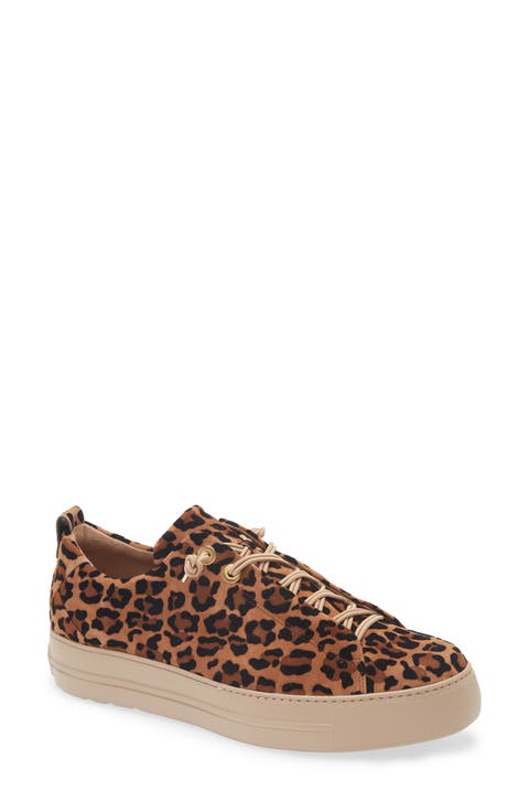 Zena Leopard Print Platform Sneaker (Women)