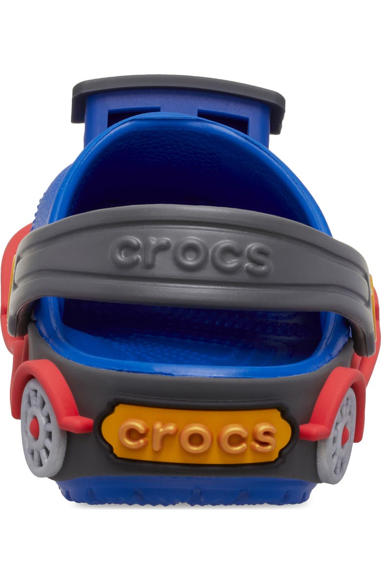 CROCS Kids' Classic Train Clog, Alternate, color, Blue Bolt/Carbon