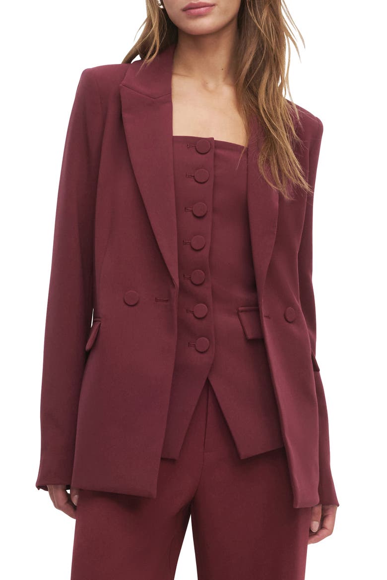 The Suits You Blazer, Main, color, VINO