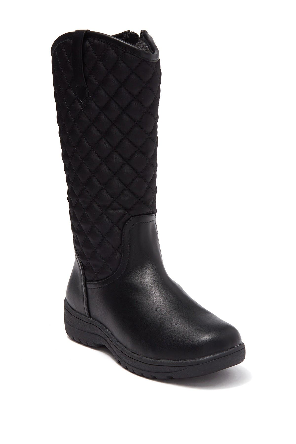 JOE FRESH Lugagne Quilted High Knee Boot, Main, color, 