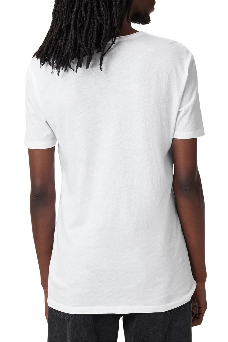 Figure Cotton T-Shirt, Alternate, color, OPTIC WHITE