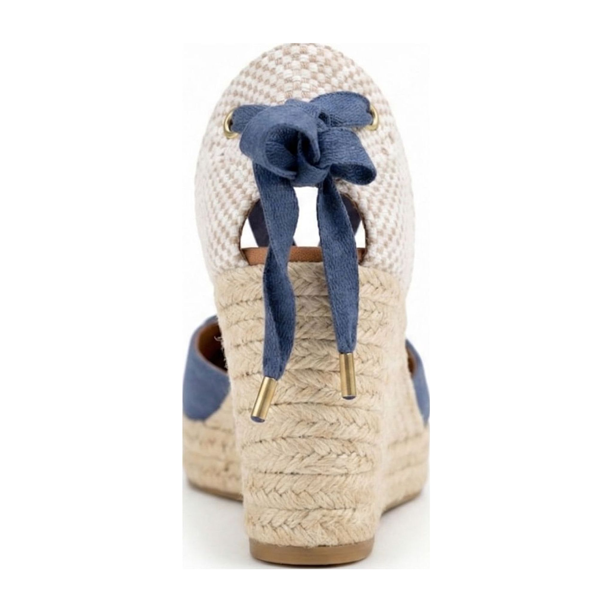 Jimena High Laces Espadrille Sandal, Alternate, color, French Blue